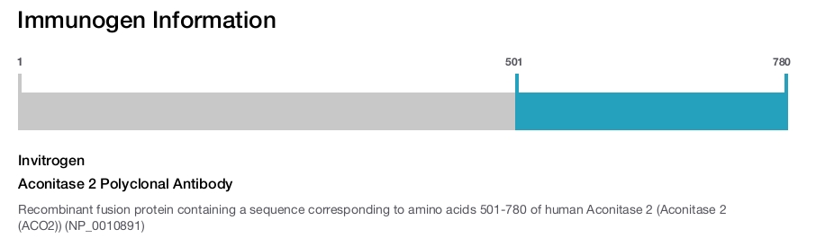 Aconitase 2 Polyclonal Antibody