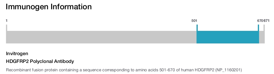 HDGFRP2 Polyclonal Antibody