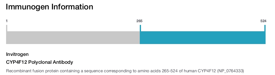 CYP4F12 Polyclonal Antibody