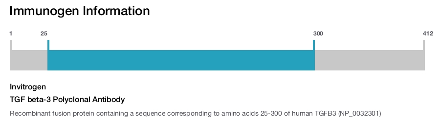 TGF beta-3 Polyclonal Antibody