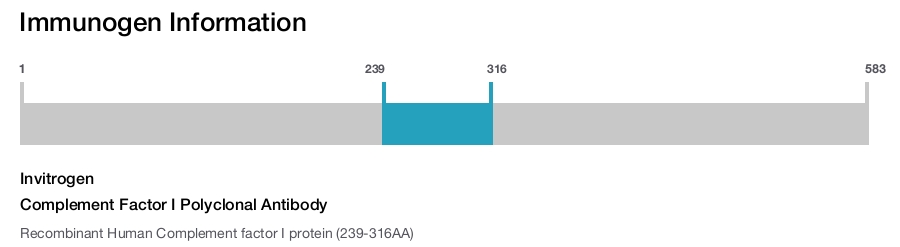 Complement Factor I Polyclonal Antibody