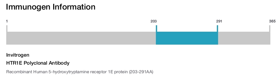HTR1E Polyclonal Antibody