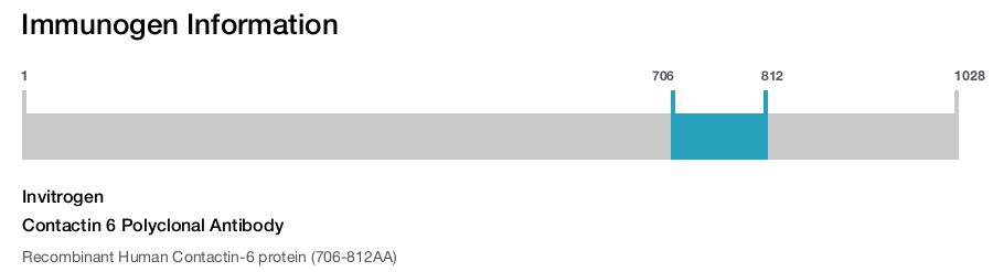 Contactin 6 Polyclonal Antibody