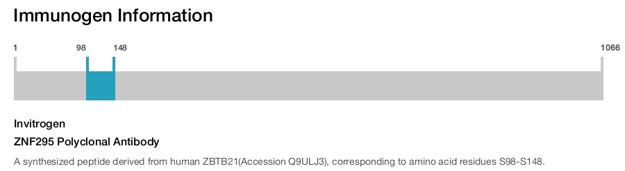 ZNF295 Polyclonal Antibody