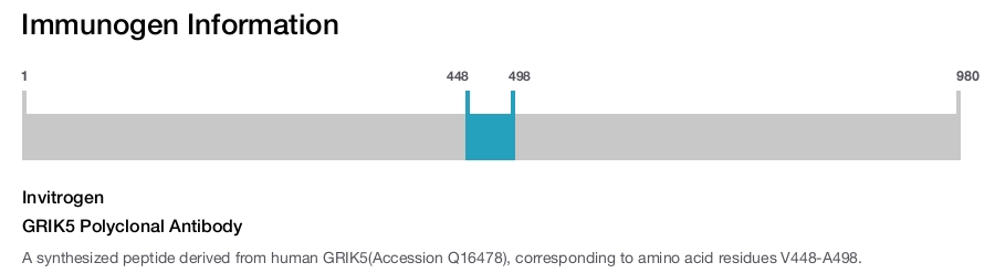 GRIK5 Polyclonal Antibody