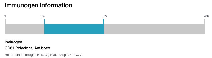 CD61 Polyclonal Antibody