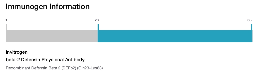 beta-2 Defensin Polyclonal Antibody