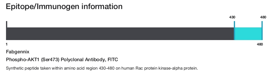 Phospho-AKT1 (Ser473) Polyclonal Antibody, FITC