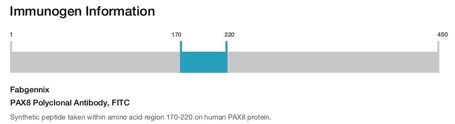 PAX8 Polyclonal Antibody, FITC