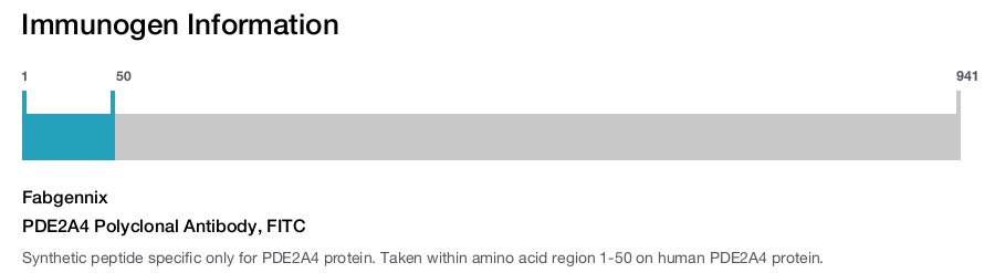 PDE2A4 Polyclonal Antibody, FITC