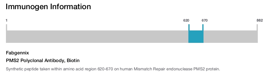 PMS2 Polyclonal Antibody, Biotin
