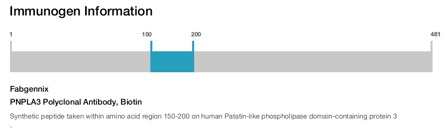 PNPLA3 Polyclonal Antibody, Biotin