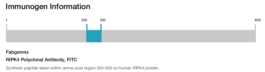 RIPK4 Polyclonal Antibody, FITC