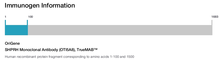 SHPRH Monoclonal Antibody (OTI5A8), TrueMAB&trade;