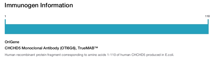 CHCHD5 Monoclonal Antibody (OTI6G6), TrueMAB&trade;