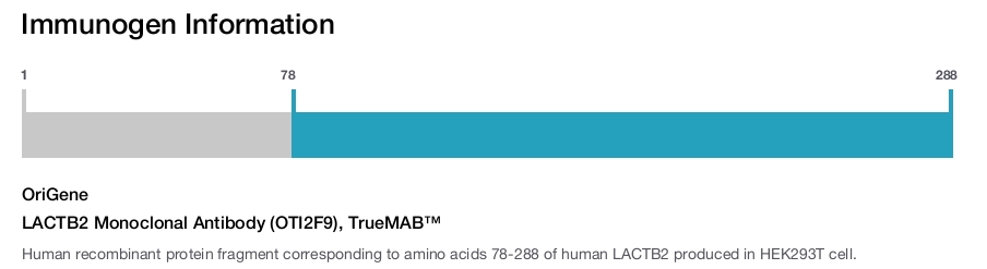 LACTB2 Monoclonal Antibody (OTI2F9), TrueMAB&trade;