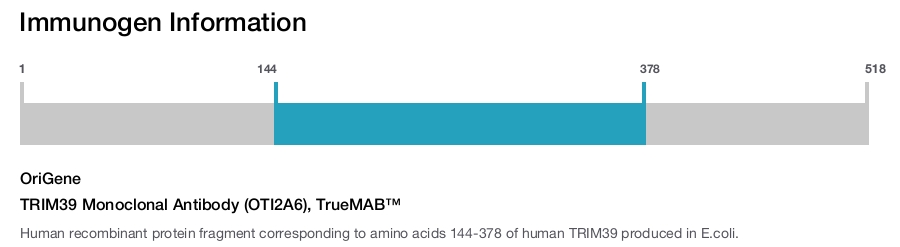 TRIM39 Monoclonal Antibody (OTI2A6), TrueMAB&trade;