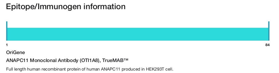 ANAPC11 Monoclonal Antibody (OTI1A8), TrueMAB&trade;