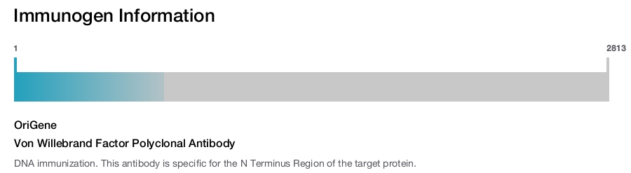 Von Willebrand Factor Polyclonal Antibody