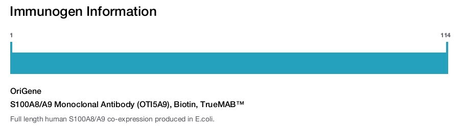 S100A8/A9 Monoclonal Antibody (OTI5A9), Biotin, TrueMAB&trade;