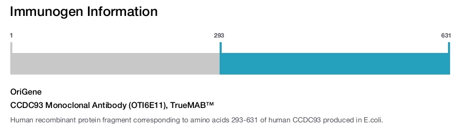 CCDC93 Monoclonal Antibody (OTI6E11), TrueMAB&trade;
