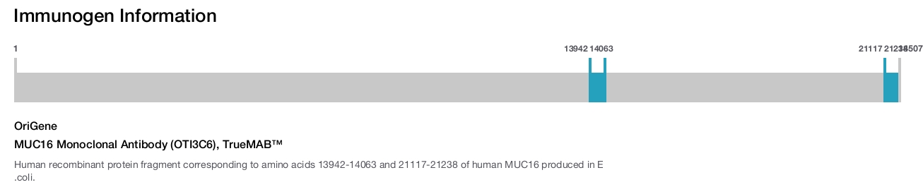 MUC16 Monoclonal Antibody (OTI3C6), TrueMAB&trade;