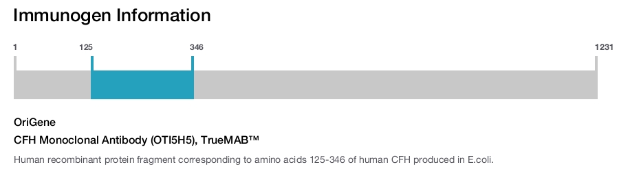 CFH Monoclonal Antibody (OTI5H5), TrueMAB&trade;