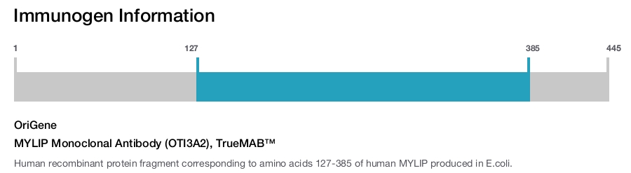MYLIP Monoclonal Antibody (OTI3A2), TrueMAB&trade;