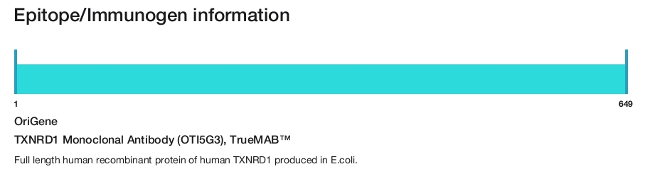 TXNRD1 Monoclonal Antibody (OTI5G3), TrueMAB&trade;