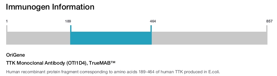 TTK Monoclonal Antibody (OTI1D4), TrueMAB&trade;