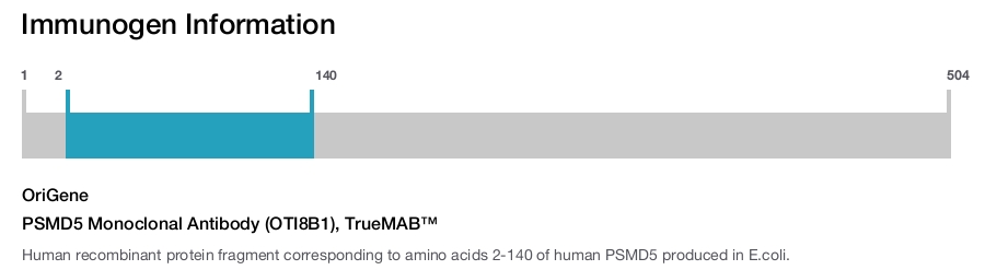 PSMD5 Monoclonal Antibody (OTI8B1), TrueMAB&trade;