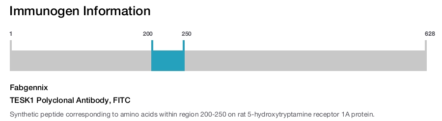 TESK1 Polyclonal Antibody, FITC