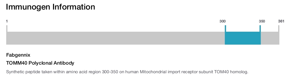 TOMM40 Polyclonal Antibody