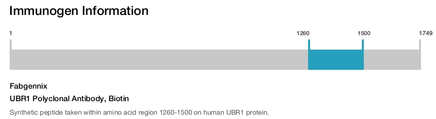 UBR1 Polyclonal Antibody, Biotin