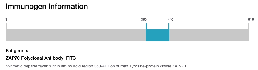 ZAP70 Polyclonal Antibody, FITC