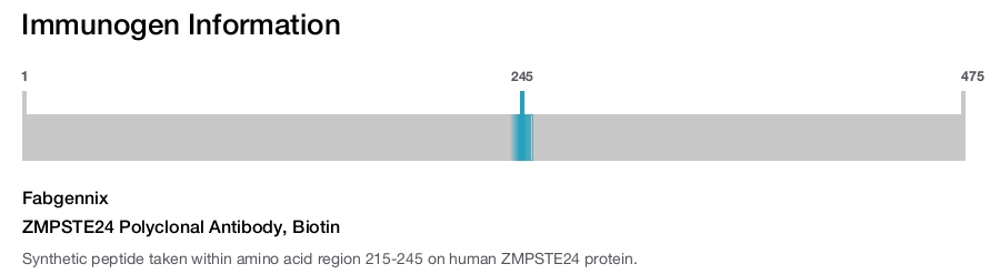 ZMPSTE24 Polyclonal Antibody, Biotin