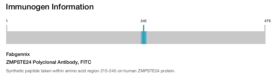 ZMPSTE24 Polyclonal Antibody, FITC