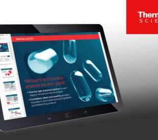 laptop with ThermoFisher logo