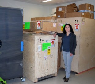 Cryo-EM facility leader Dr. Montserrat Samso