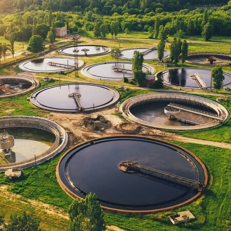 Wastewater ponds are useful for epidemiology