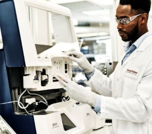 scientist using xenon electroporation for personalized cell therapies