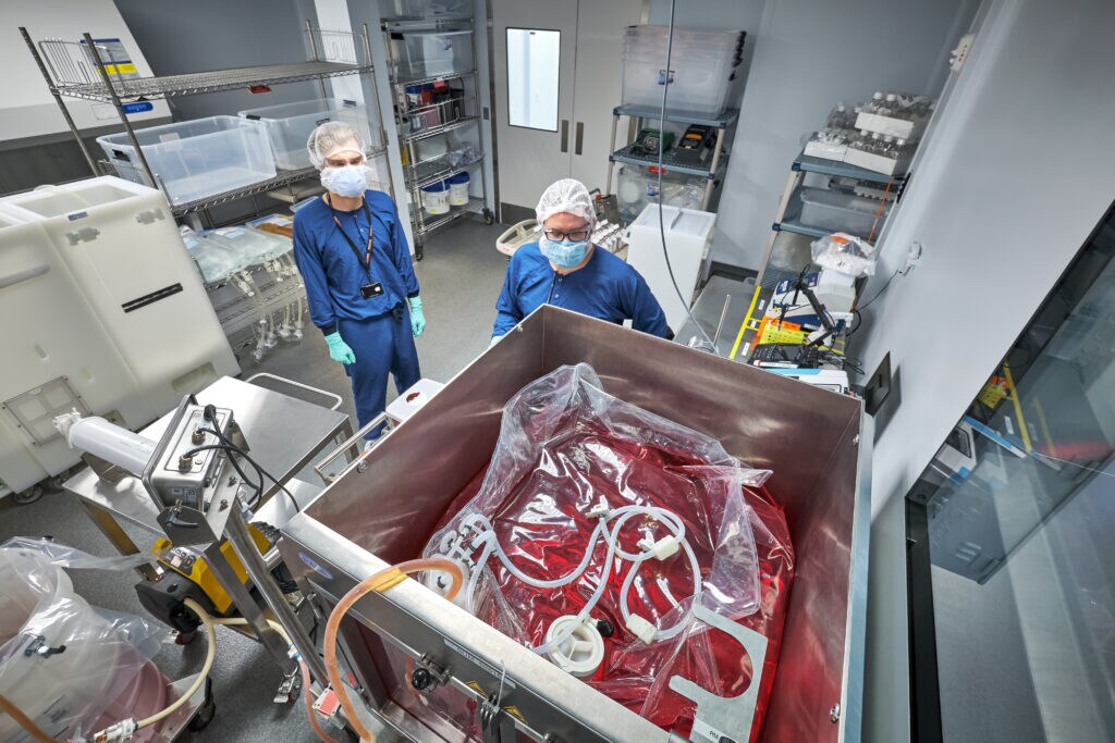 GMP viral vector manufacturing operations at Lexington, MA site