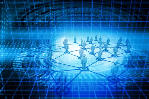 Conceptual image of networking and collaboration. Image: bluebay/Shutterstock.com