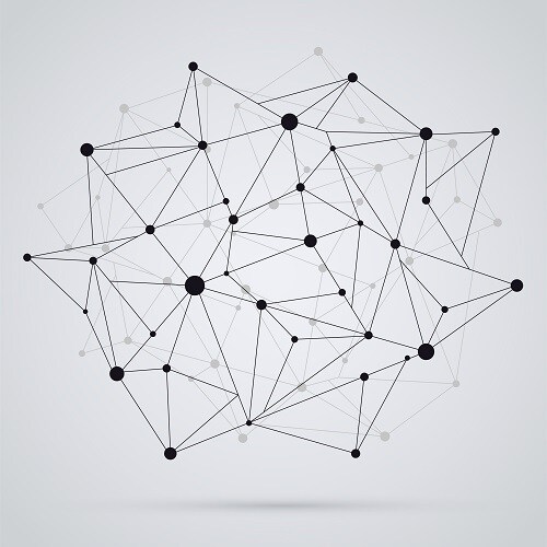 Abstract image of nodes connected with each other. Image: Ramcreativ/Shutterstock.com