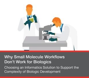 Why Small Molecule Workflows Don’t Work for Biologics