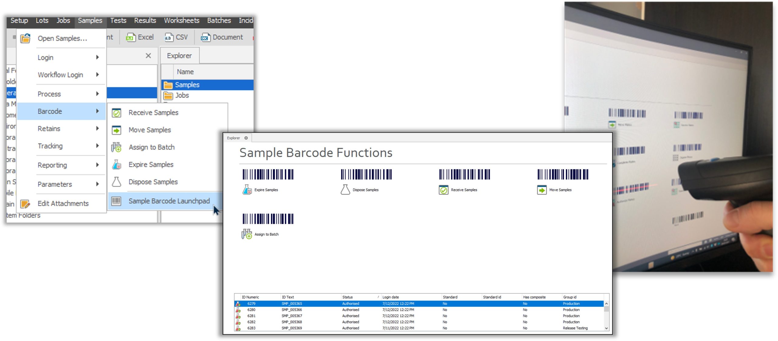 The capabilities can be used as soon as you have SampleManager LIMS in place, as no additional equipment is needed beyond your existing scanner.