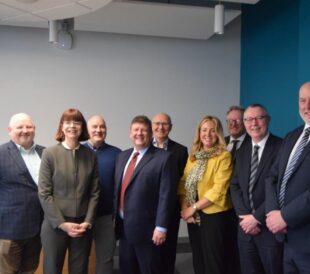 Thermo Fisher Scientific Digital Science team with DAERA employees