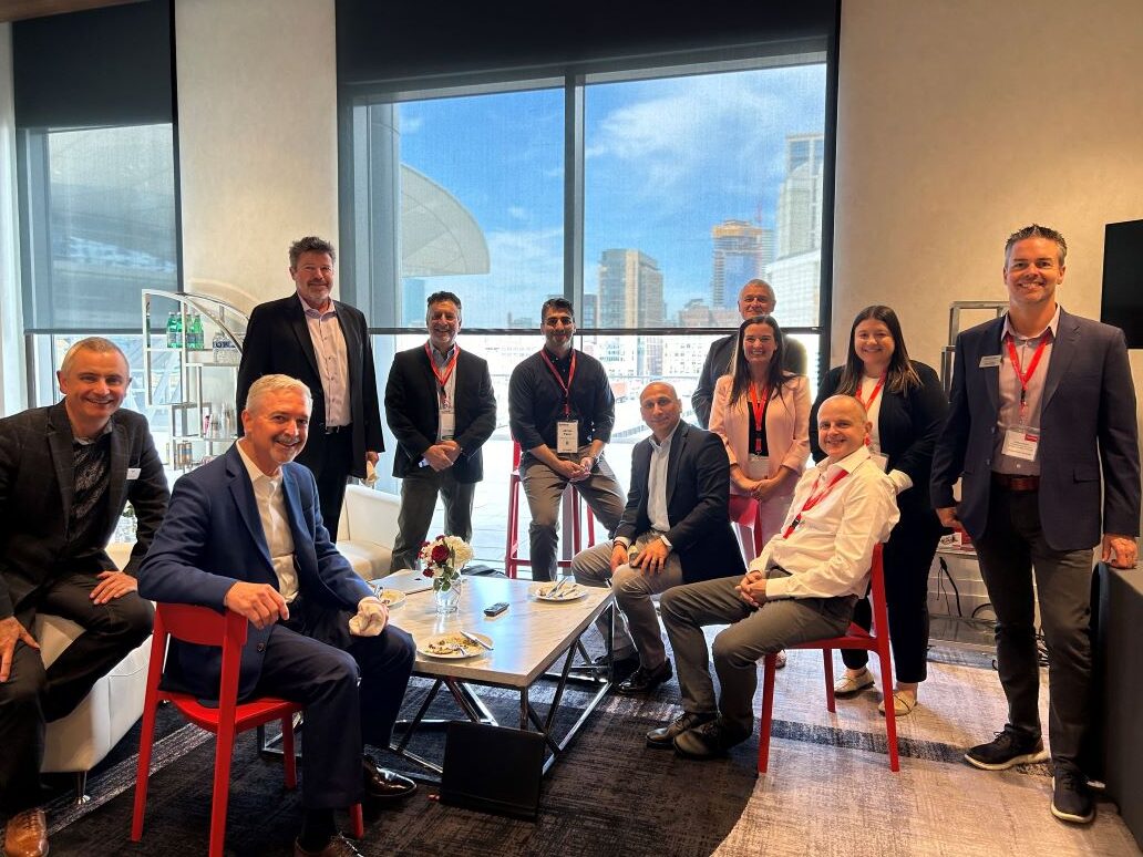 Thermo Fisher DSS employees attending Blog IT World 2024