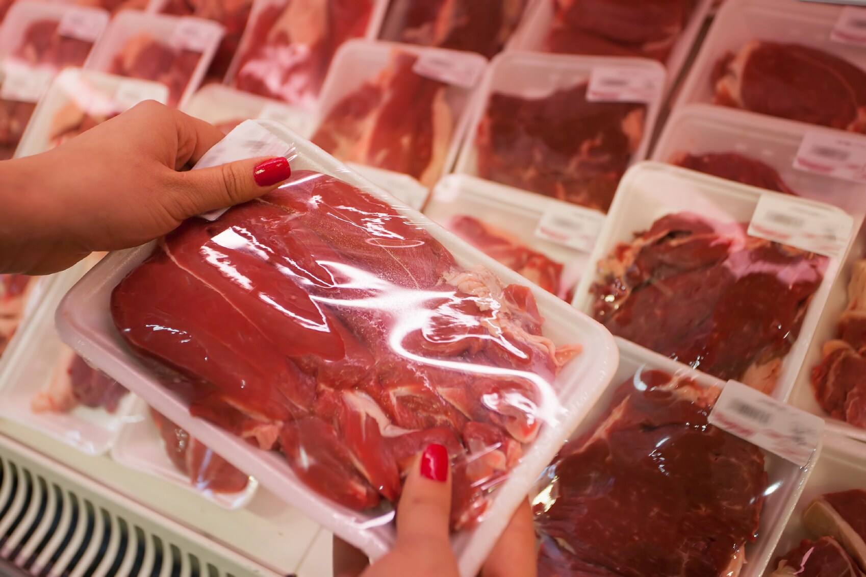 Packaged meat