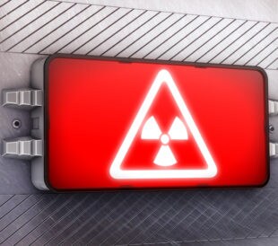 radiation source in scrap metal